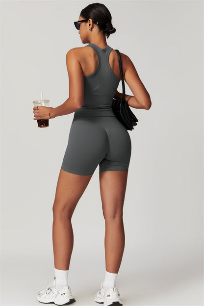 The Delight Crop Top Shorts 2-Piece Set
