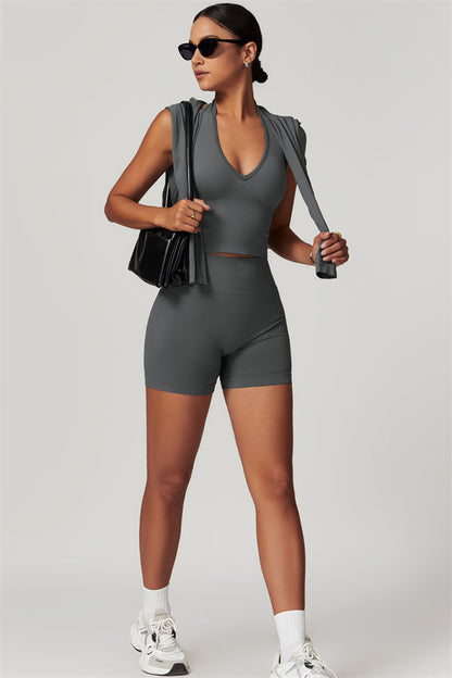 The Delight Halter Top Shorts 2-Piece Set
