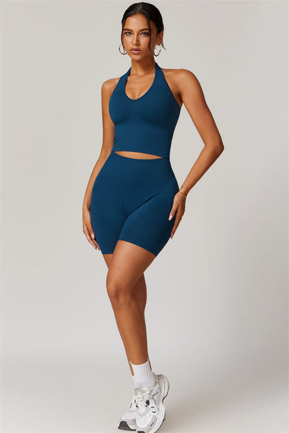 The Delight Halter Top Shorts 2-Piece Set