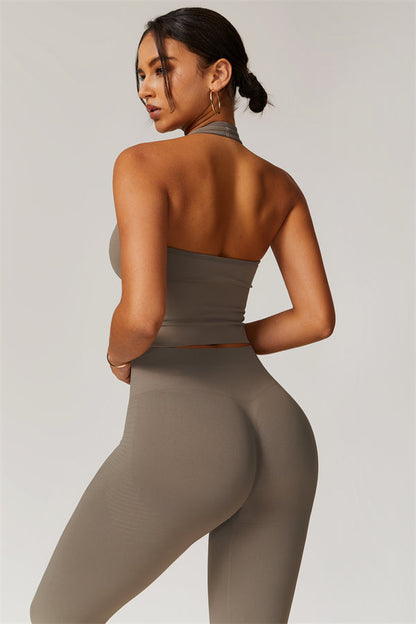 The Delight Halter Top Leggings 2-Piece Set