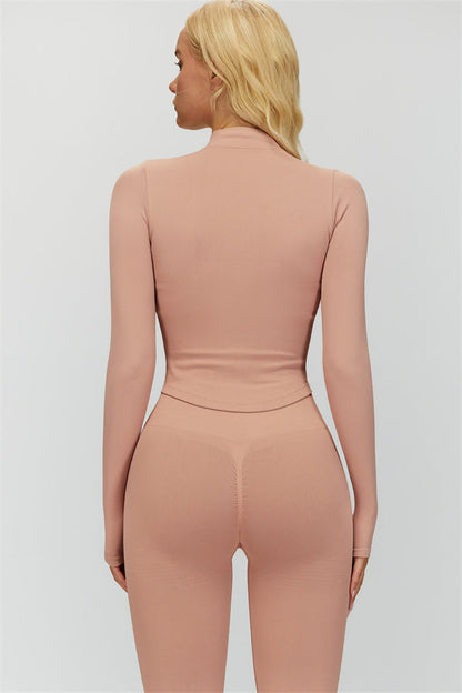 The Delight Jacket Sports Bra Leggings 3-Piece Set