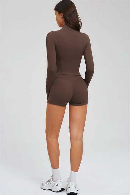 The Sizzle Zip Jacket Shorts 2-Piece Set