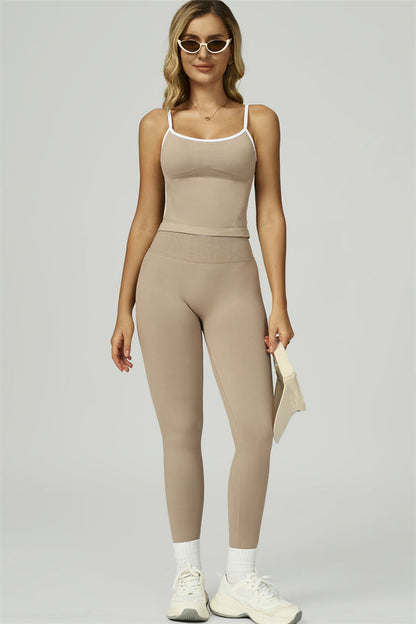 The Prime Line Crop Top Leggings 2-Piece Set