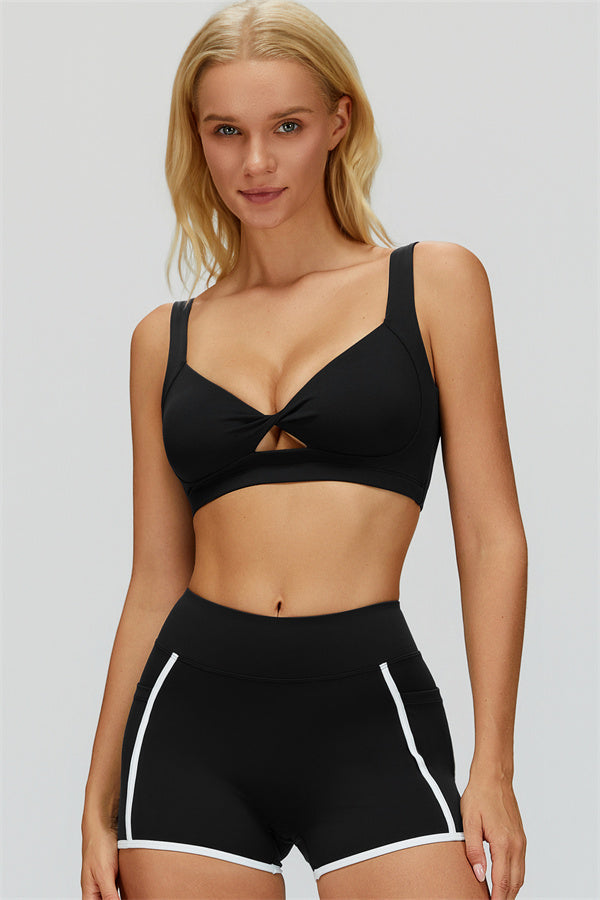 The Whisper Sports Bra Shorts 2-Piece Set
