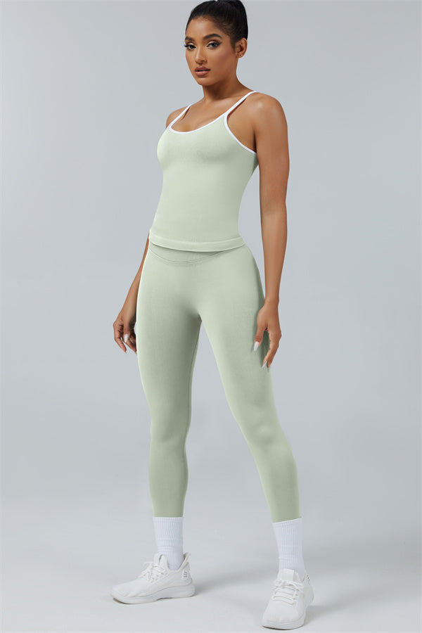 The Elevate Crop Top Leggings 2-Piece Set