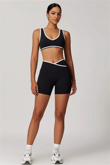 The Stamina Sports Bra Shorts 2-Piece Set
