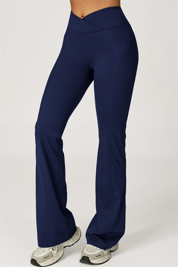 The Glacier Sports Bra Flared Leggings 2-Piece Set