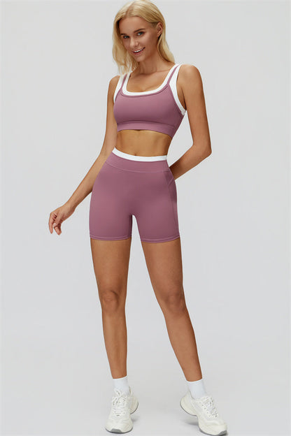 The Canyon Sports Bra Shorts 2-Piece Set