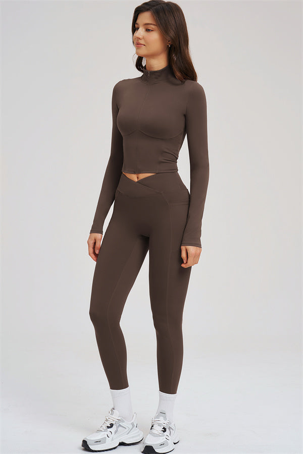 The Sizzle Zip Jacket Leggings 2-Piece Set