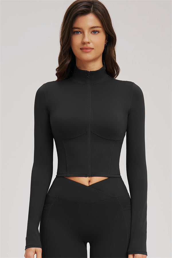 The Sizzle Zip Jacket Shorts 2-Piece Set