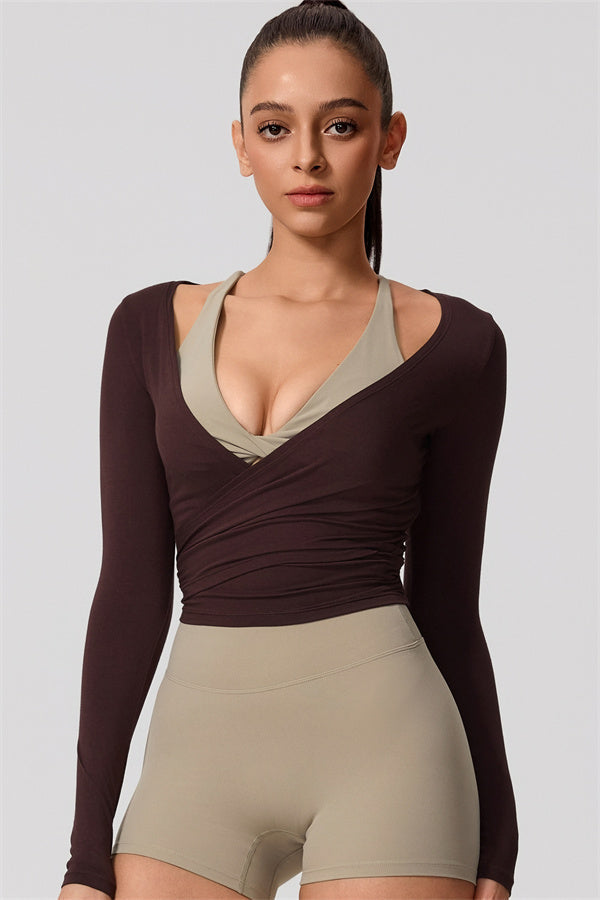 The Lively Long Sleeve Crop Top