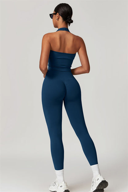 The Delight Halter Top Leggings 2-Piece Set
