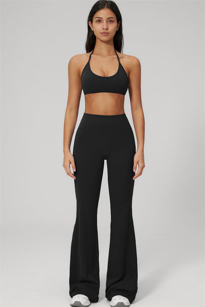 The Rapture Sports Bra Flared Leggings 2-Piece Set