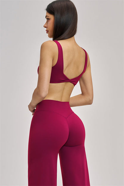 The Swoon Sports Bra Flared Leggings 2-Piece Set
