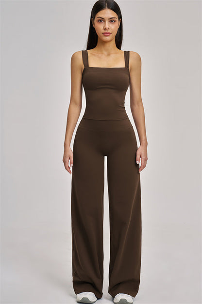 The Swoon Tank Top Flared Leggings 2-Piece Set