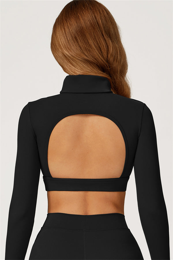 The Axis Crop Top Flared Leggings 2-Piece Set