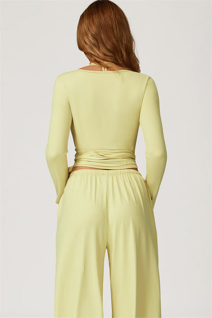 The Sprint Long Sleeve Crop Top