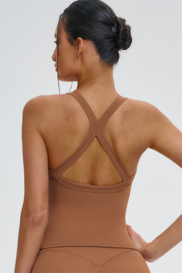 The Slate Cross Back Top