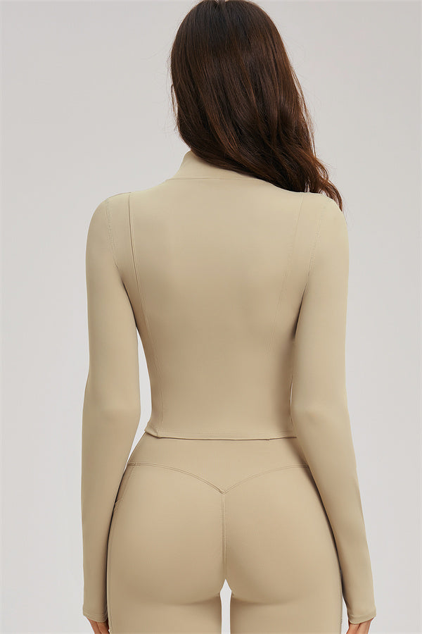 The Sizzle Zip Jacket Sports Bra Leggings 3-Piece Set