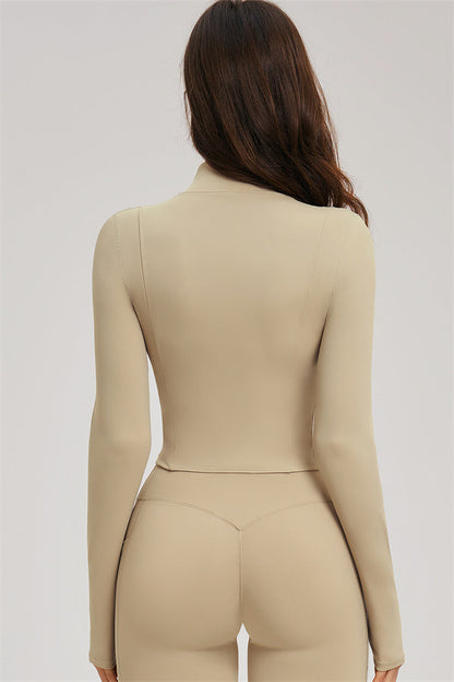 The Sizzle Zip Jacket Sports Bra Leggings 3-Piece Set
