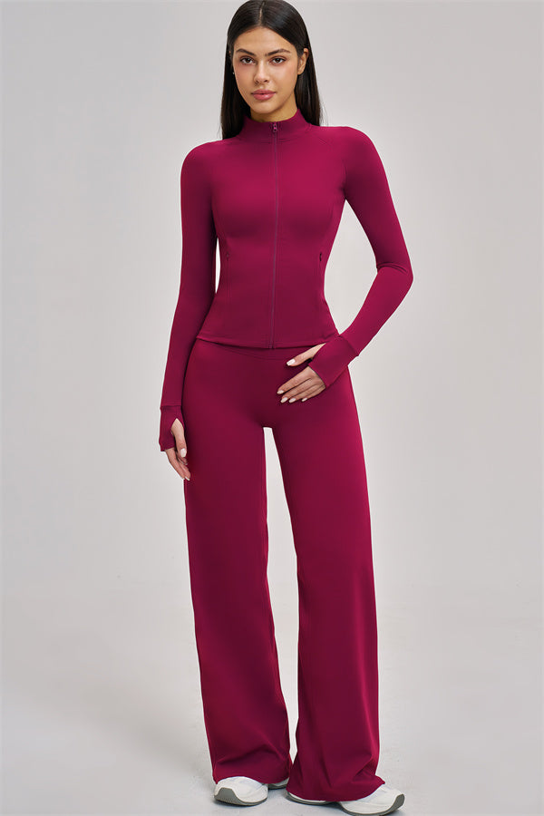 The Swoon Jacket Flared Leggings 2-Piece Set