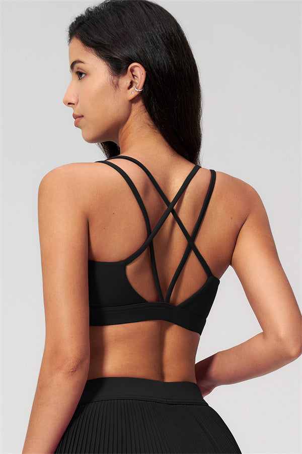 The Balance Sports Bra Tennis Skirt 2-Piece Set