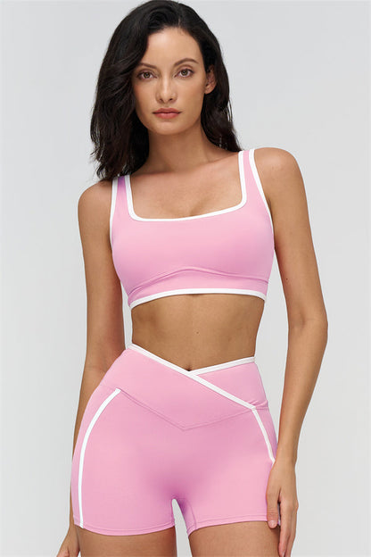 The Crave Sports Bra Shorts 2-Piece Set