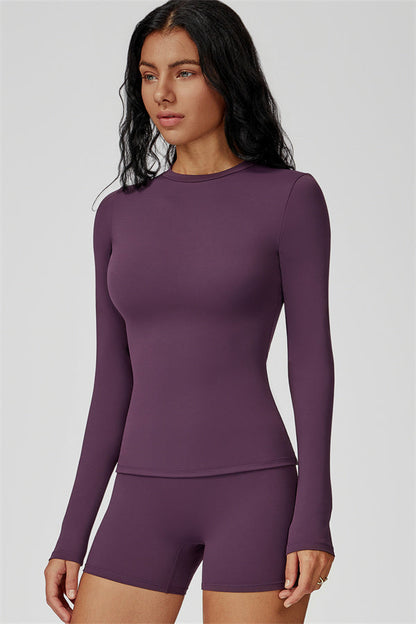 The Oasis Long Sleeve T-shirt Shorts 2-Piece Set