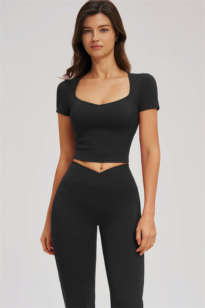 The Sizzle T-shirt Flared Leggings 2-Piece Set