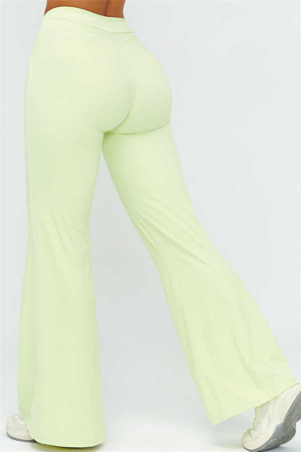 The Amara Crop Top Flared Leggings 2-Piece Set