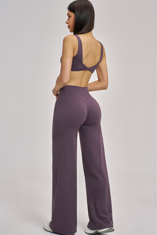 The Swoon Sports Bra Flared Leggings 2-Piece Set