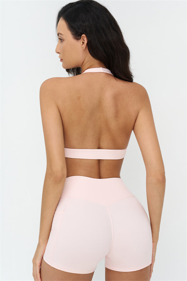 The BoldFit Sports Bra Shorts 2-Piece Set