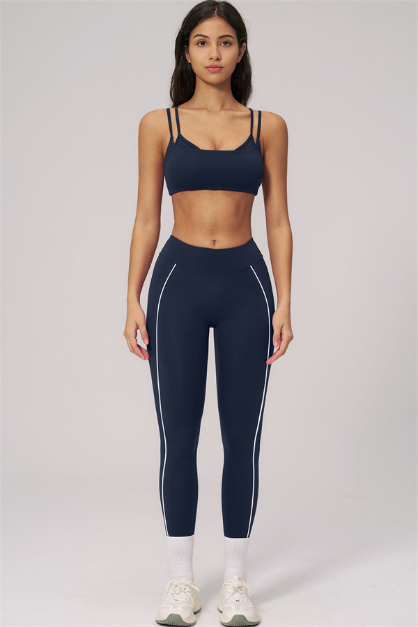 The Clarity Dual Strap Sports Bra Leggings 2-Piece Set