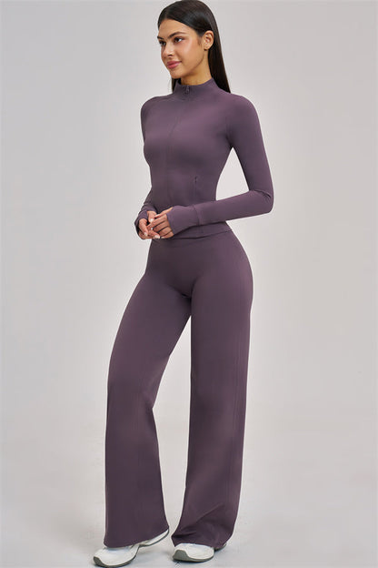 The Swoon Jacket Flared Leggings 2-Piece Set