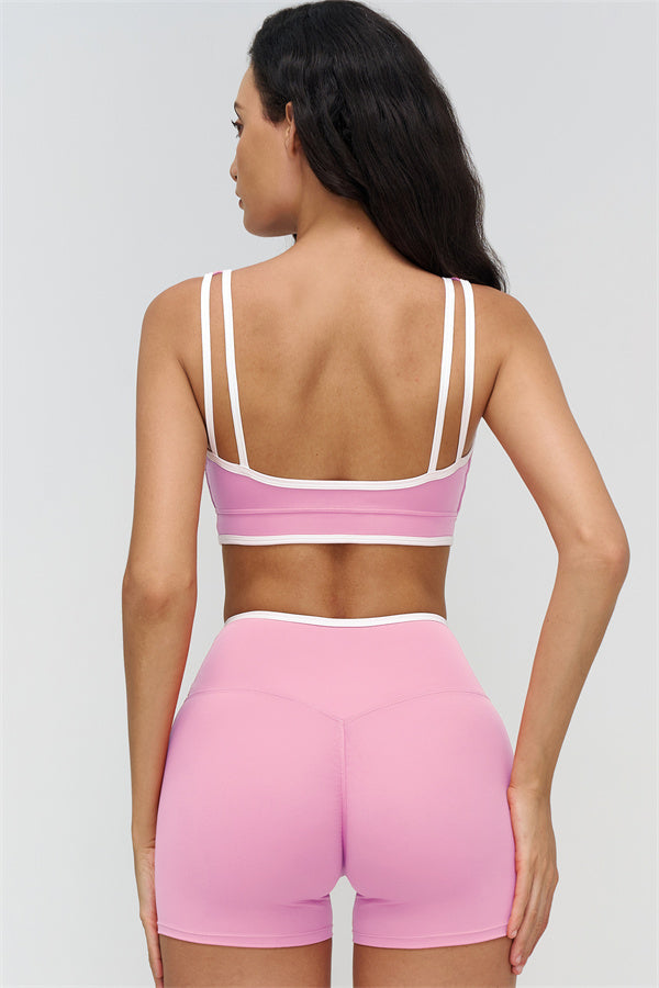 The Crave Sports Bra Shorts 2-Piece Set