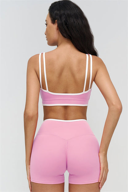 The Crave Sports Bra Shorts 2-Piece Set