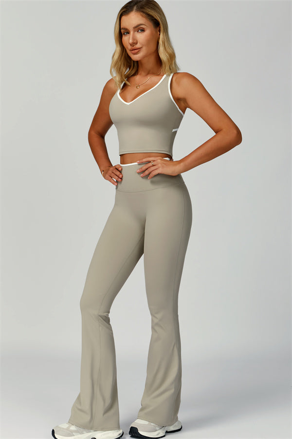 The Quest Tank Flared Leggings 2-Piece Set