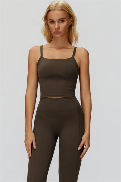 The Fyra Crop Tank Leggings 2-Piece Set