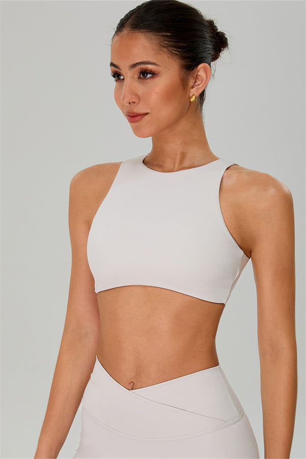 The Jewel Crop Top Crossover Shorts 2-Piece Set