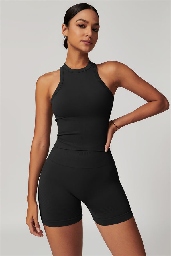 The Delight Crop Top Shorts 2-Piece Set