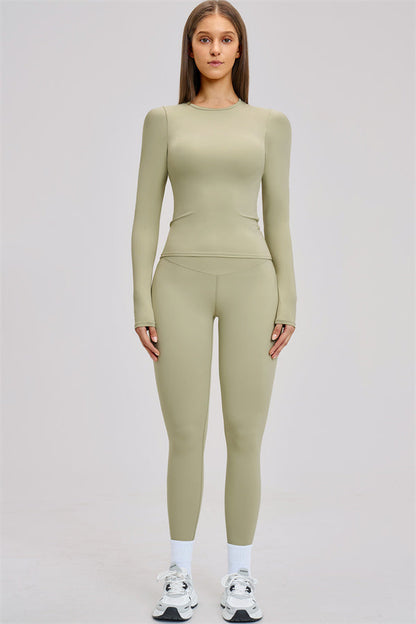 The Dynamic Long Sleeve T-shirt Leggings 2-Piece Set