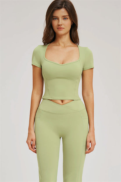 The Sizzle T-shirt Flared Leggings 2-Piece Set