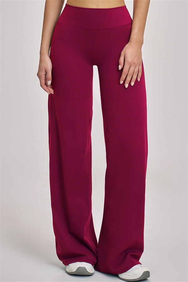 The Swoon Long Sleeve Crop top Flared Leggings 2-Piece Set