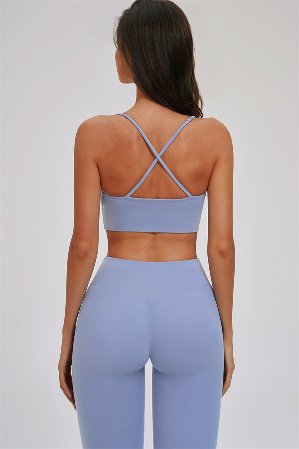 The Kinetic Cross Back Sports Bra