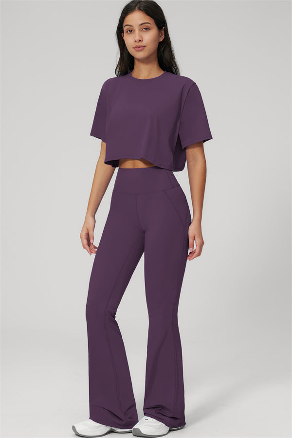 The Bold T-shirt Flared Leggings 2-Piece Set
