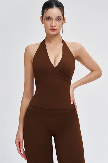 The Stride Crop Top Straight Leg Pants 2-Piece Set