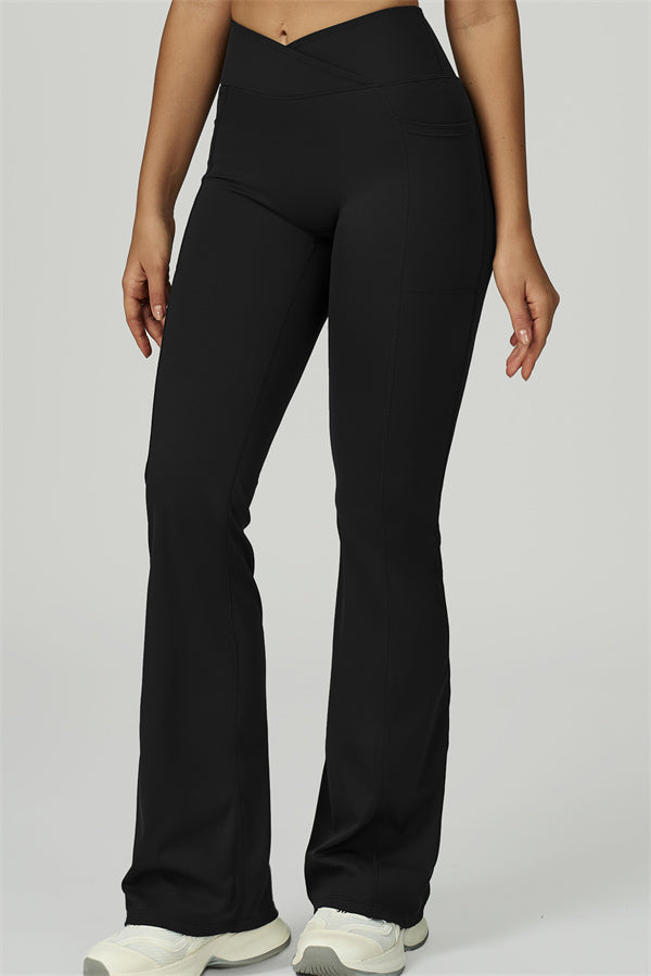 The Flourish Crop Tank Flared Leggings 2-Piece Set