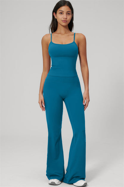 The Rapture Tank Top Flared Leggings 2-Piece Set