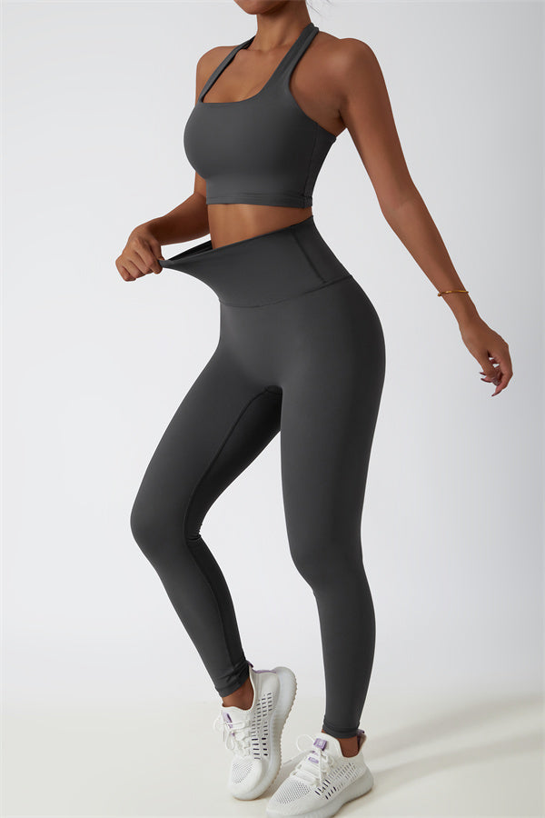 The Seraphine Halter Crop Top