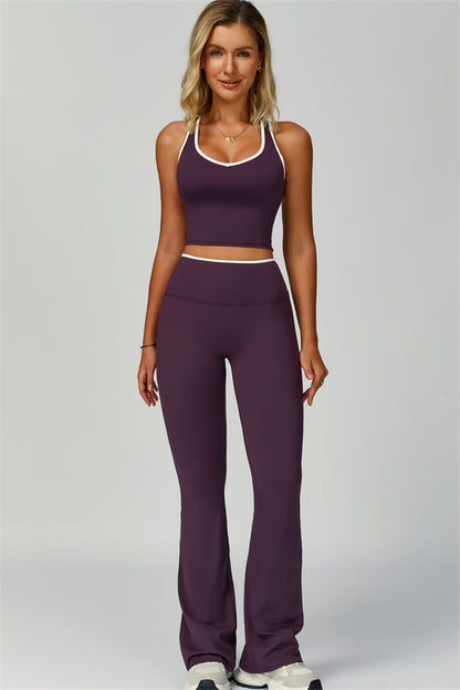 The Quest Tank Flared Leggings 2-Piece Set